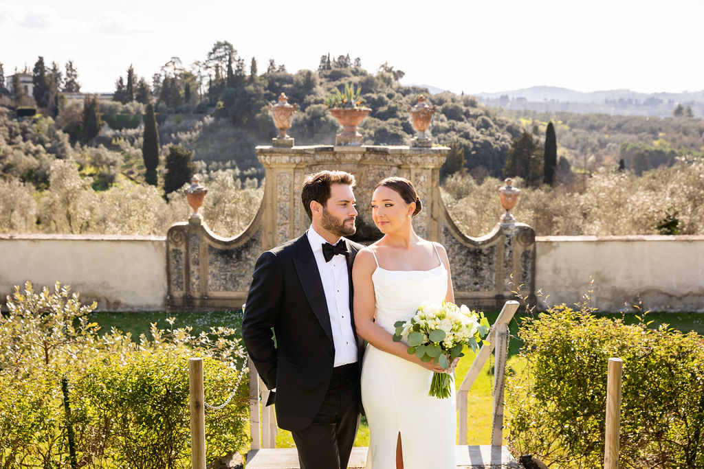 Chandler and Blake’s winter wedding
